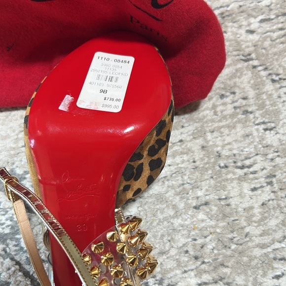 brand Louboutin new never been worn size 39 elegant shoes, prestige condition - Picture 3 of 3
